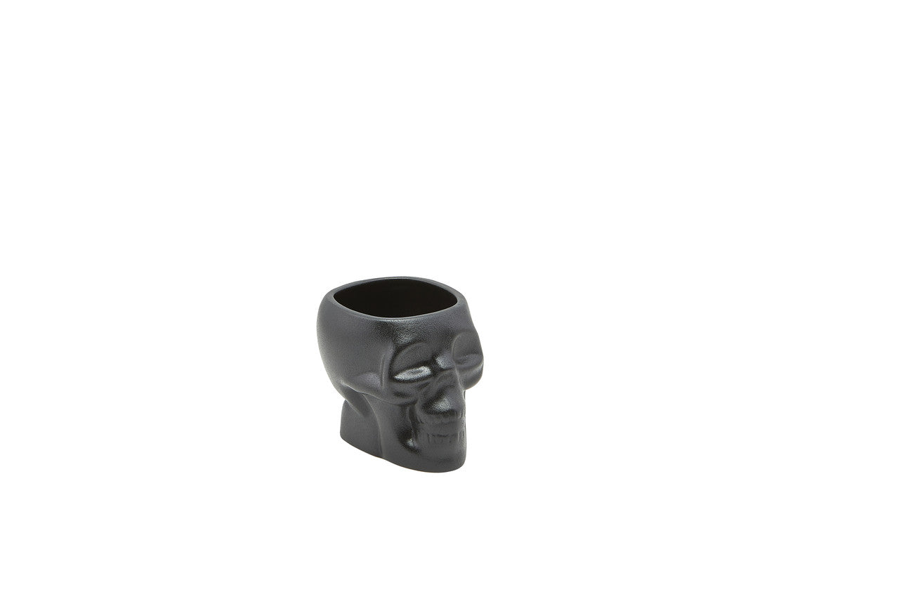 Genware Cast Iron Effect Skull Tiki Mug 40cl/14oz 6 Pack