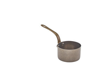 GenWare Vintage Steel Mini Sauce Pan 7.8 x 4.5cm 6 Pack