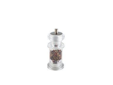 GenWare Clear Combi Pepper Grinder/Salt Shaker
