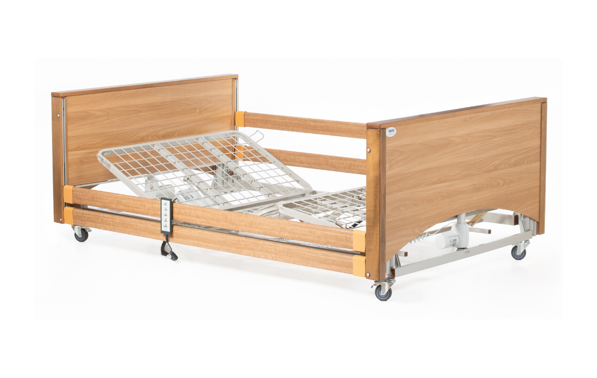 Alerta Lomond Bariatric Low Profiling Bed Oak