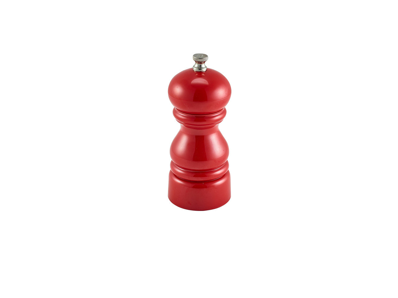 Genware Salt Or Pepper Grinder Red 12.7cm