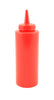 Genware Squeeze Bottle Red 12oz/35cl