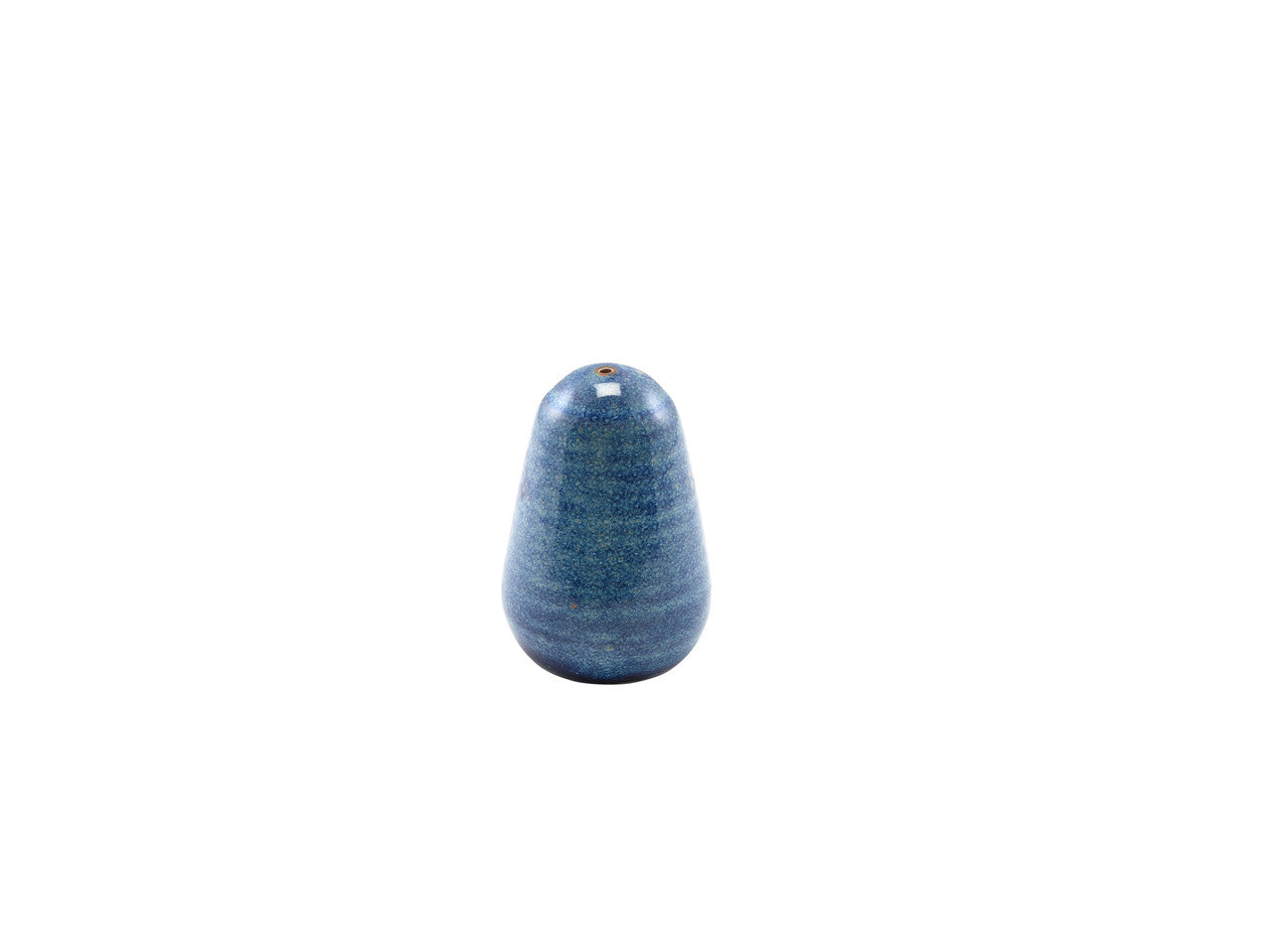 Terra Porcelain Aqua Blue Salt Shaker 6 Pack Group Image