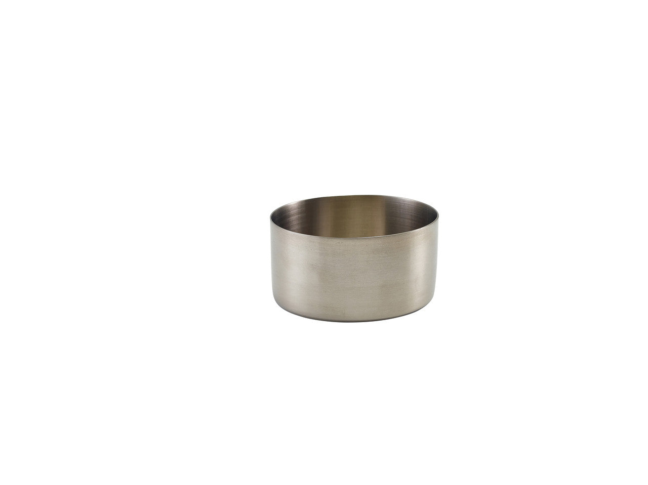 GenWare Stainless Steel Straight Sided Dish 7.5cm 12 Pack