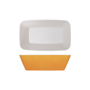 Orange Seville Melamine GN1/4 Deep Dish 26.5 x 16.2 x 8cm
