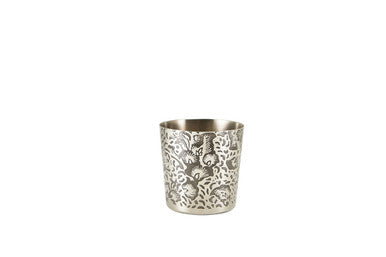 GenWare Floral Stainless Steel Serving Cup 8.5 x 8.5cm 12 Pack