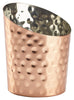 Hammered Copper Plated Angled Cone 9.5 x 11.6cm (Dia x H) 12 Pack