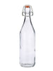 Genware Glass Swing Bottle 1L / 35oz 6 Pack