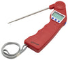 Genware Red Folding Probe Pocket Thermometer
