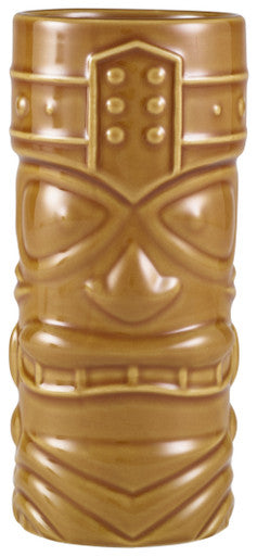 Genware Brown Tiki Mug 40cl/14oz 4 Pack