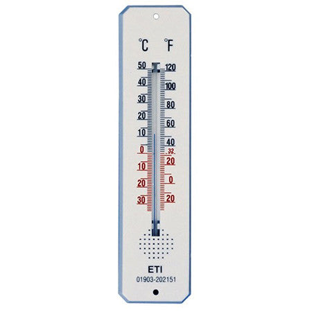 Plastic Wall Thermometer 27cm