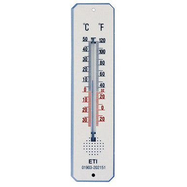 Plastic Wall Thermometer 27cm