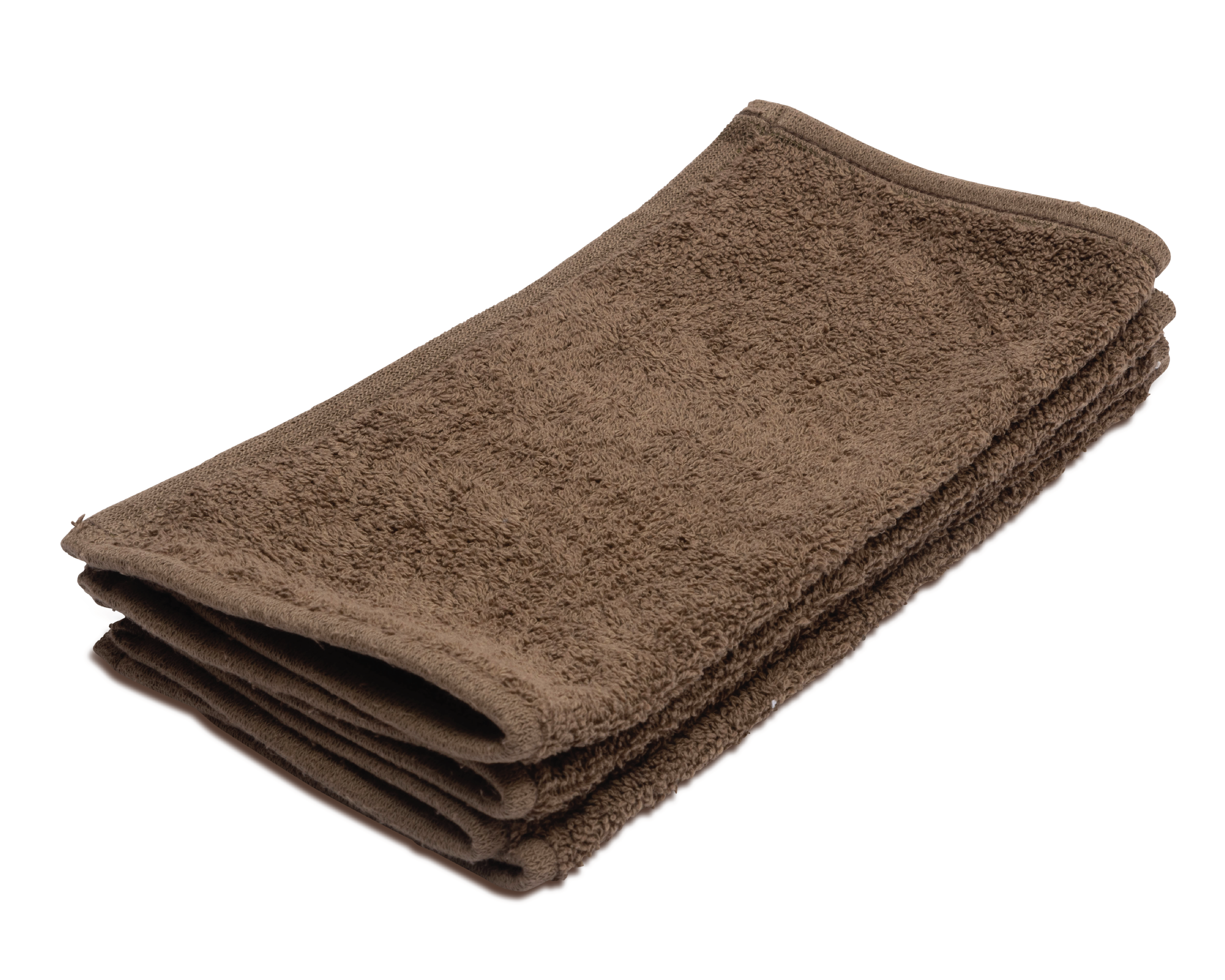 Chocolate Face Flannel 30x30cm 6 pack