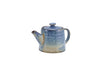 Terra Porcelain Aqua Blue Teapot 50cl/17.6oz 6 Pack