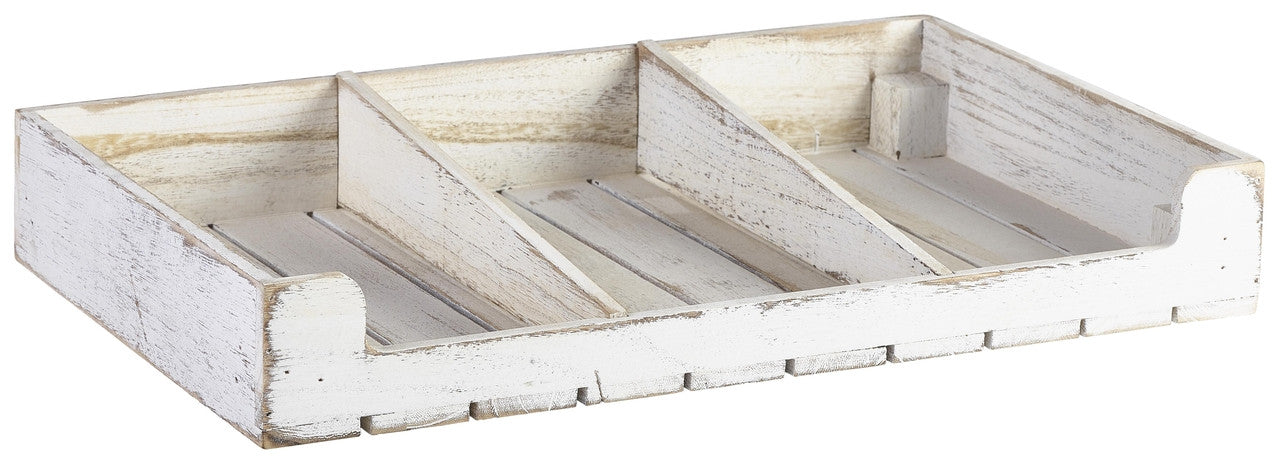 White Wash Wooden Display Crate Group Image