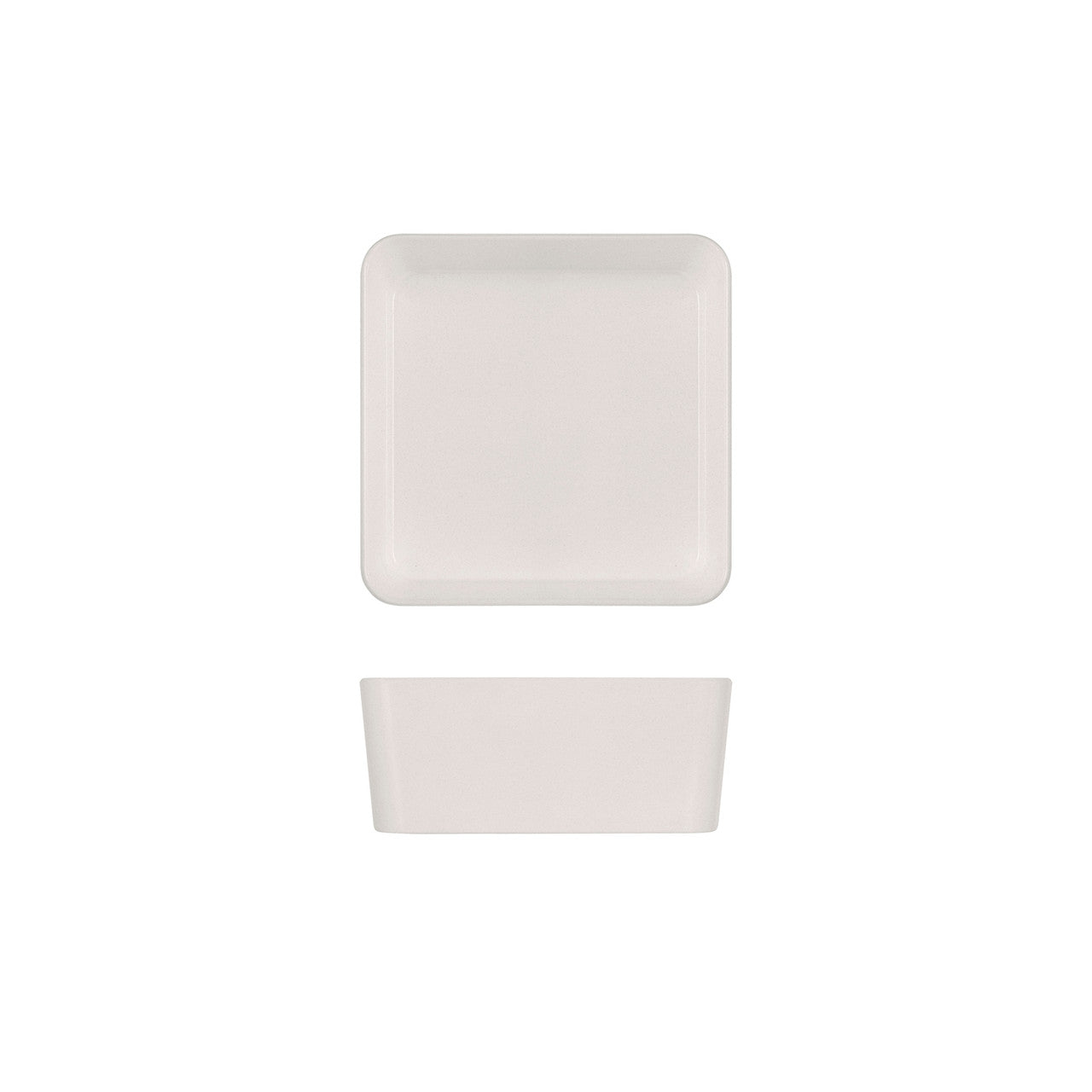 White Tokyo Melamine Large Bento Box Insert 17 x 7cm 6 Pack
