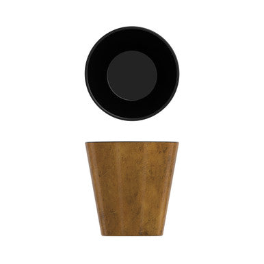Copper/Black Utak Melamine Pot 9.5cm 6 Pack