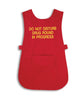 Clearance - Red Drug Round Tabard Small