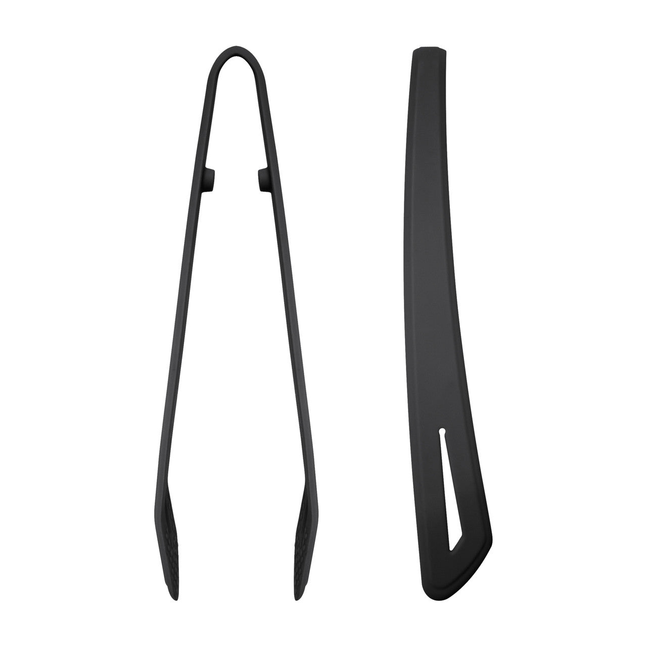 Black Silicone Tongs 29cm Group Image