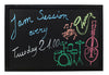 Wall Chalk Board 40 x 60cm  Black