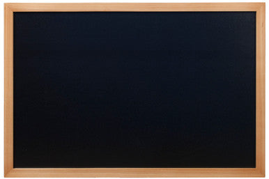 Wall Chalk Board 60 x 80cm Teak