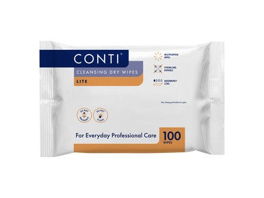 Conti CLW010 Standard Patient Dry Wipes 3200 Pack