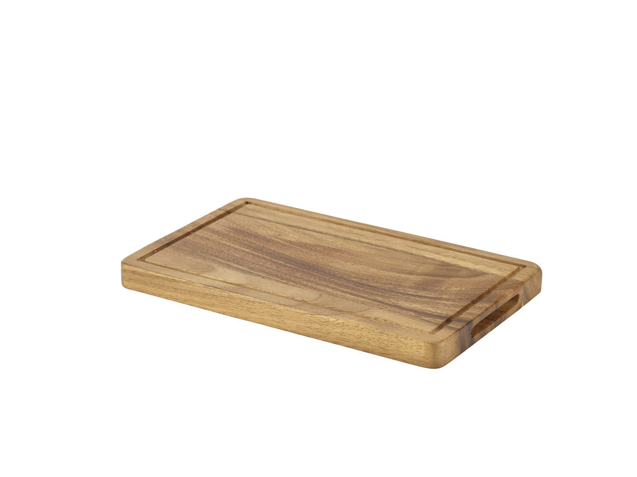 Genware Acacia Wood Serving Board GN 1/4 Group Image