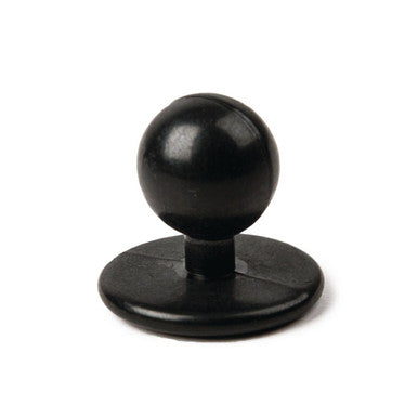 Whites Stud Buttons Black (Pack of 12) A016