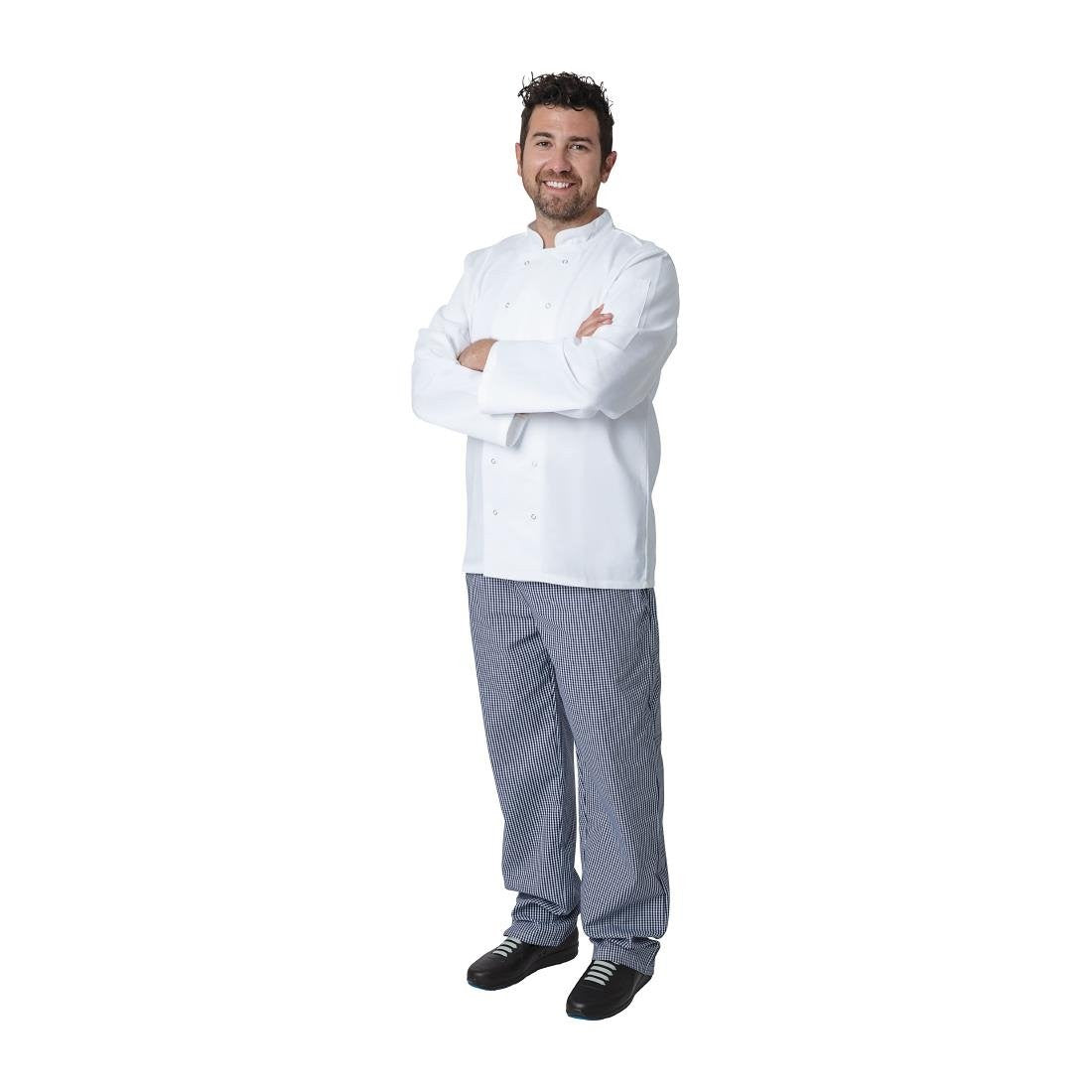 Whites Vegas Unisex Chefs Jacket Long Sleeve White XL A134-XL