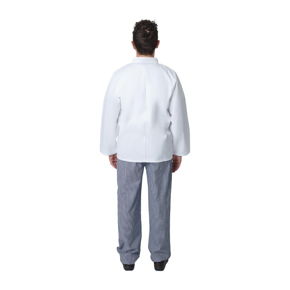 Whites Vegas Unisex Chefs Jacket Long Sleeve White XS A134-XS