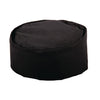 Whites Chef Skull Cap Polycotton Black - XL A206-XL