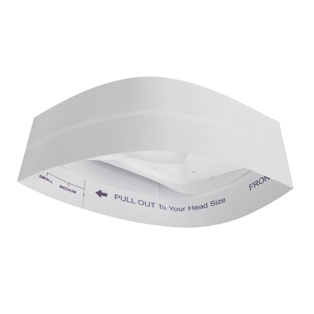 eGreen Disposable Forage Hat White (Pack of 100) A255