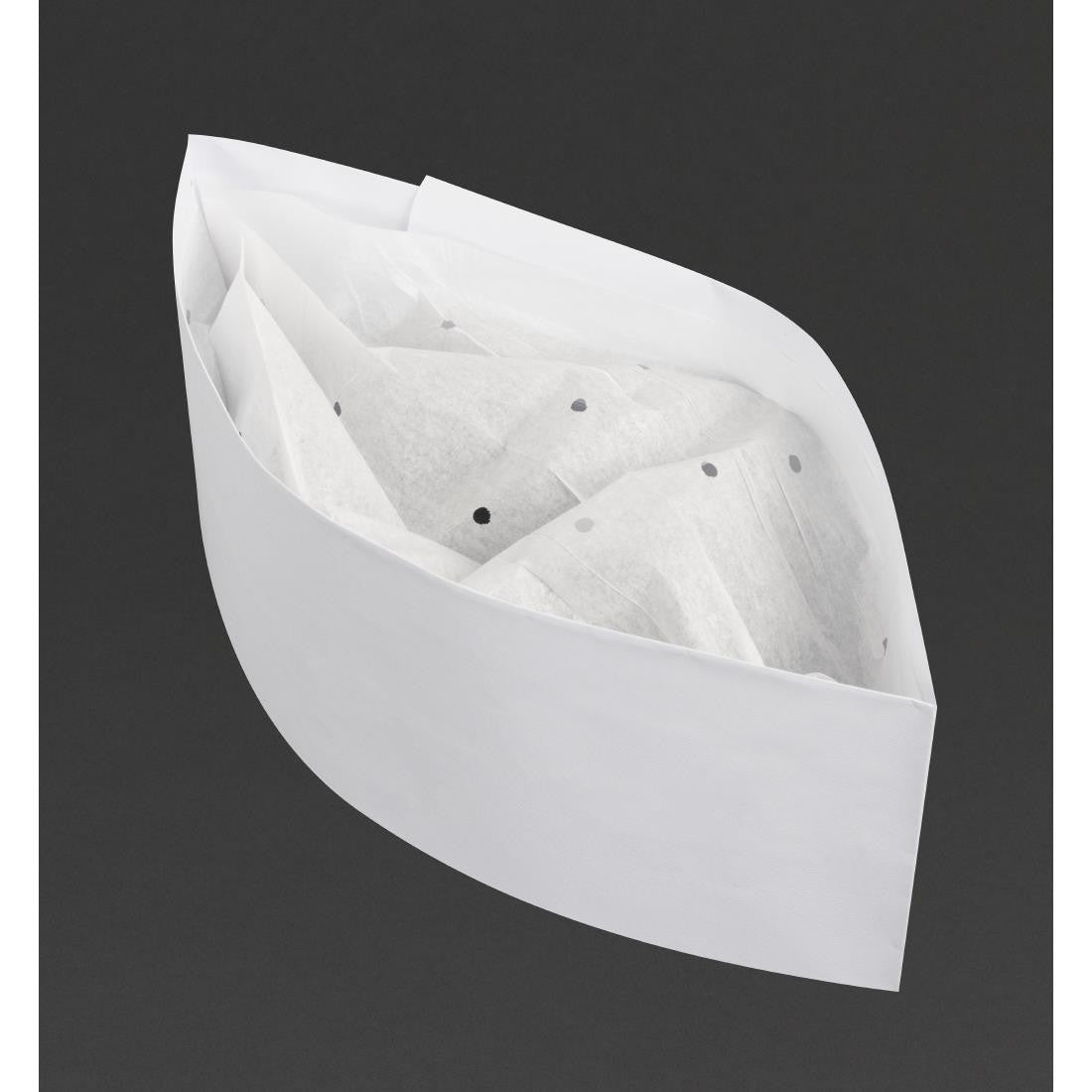 eGreen Disposable Forage Hat White (Pack of 100) A255