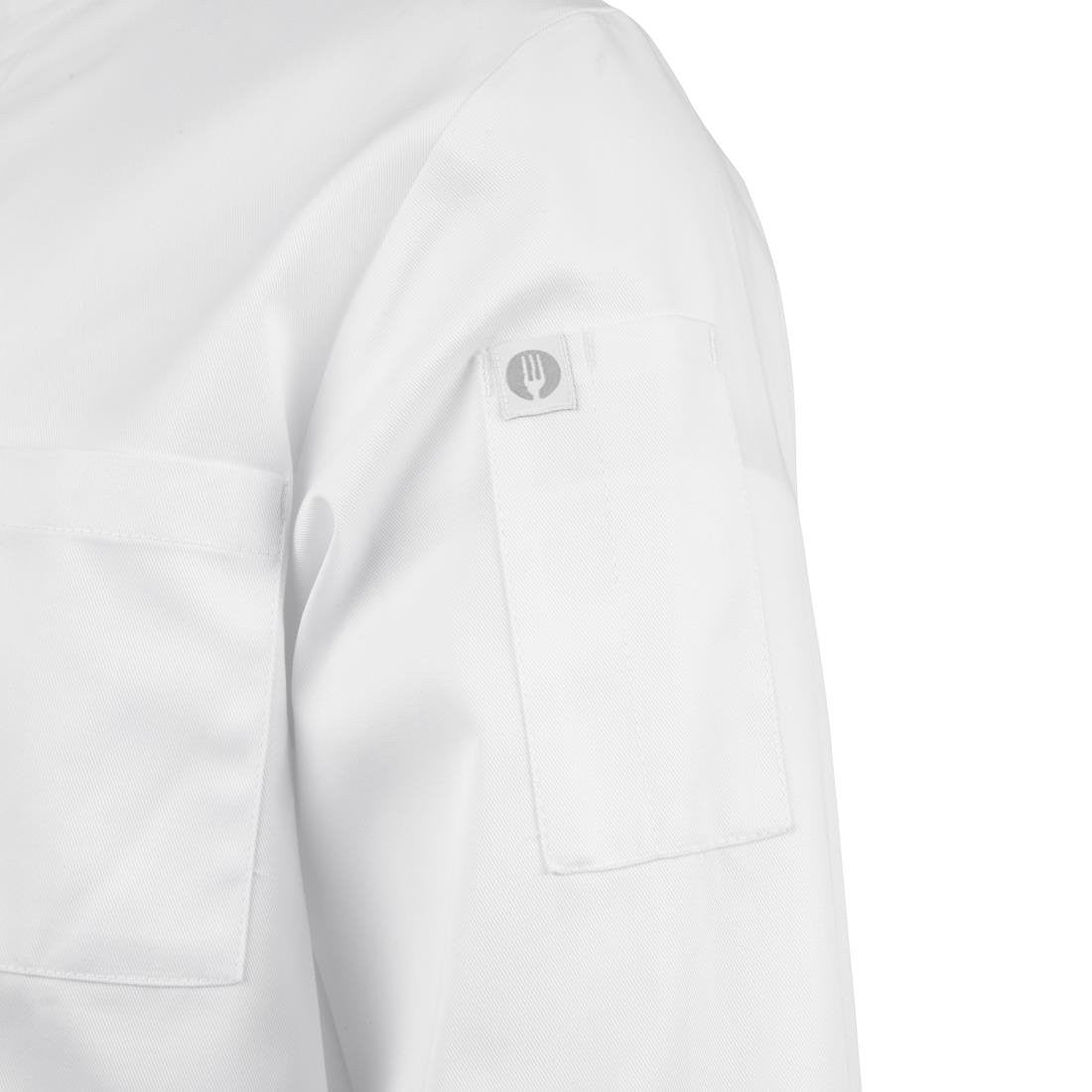 Chef Works Unisex Le Mans Chefs Jacket White S A371-S