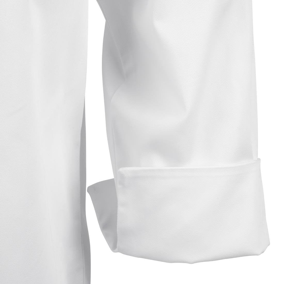 Chef Works Unisex Le Mans Chefs Jacket White S A371-S