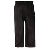 Chef Works Unisex Professional Series Chefs Trousers Black Herringbone L A674-L