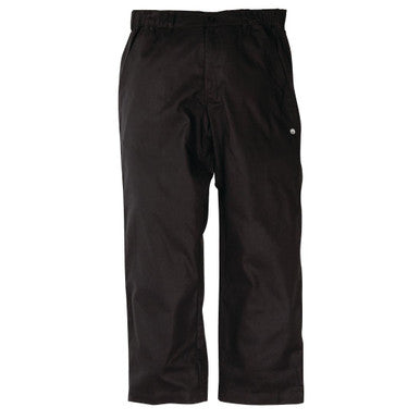 Chef Works Unisex Professional Series Chefs Trousers Black Herringbone S A674-S