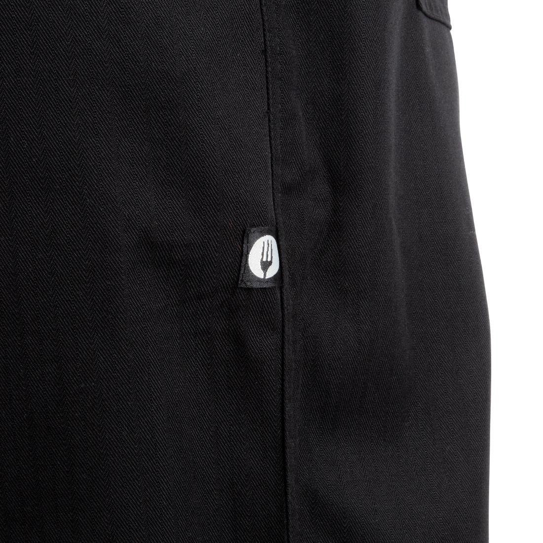 Chef Works Unisex Better Built Baggy Chefs Trousers Black XL A695-XL