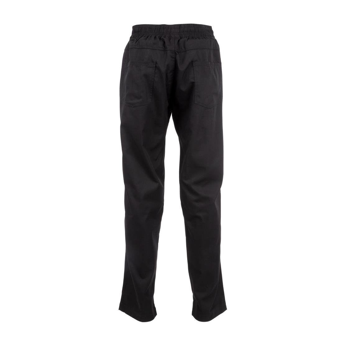 Chef Works Unisex Better Built Baggy Chefs Trousers Black 4XL A695-4XL