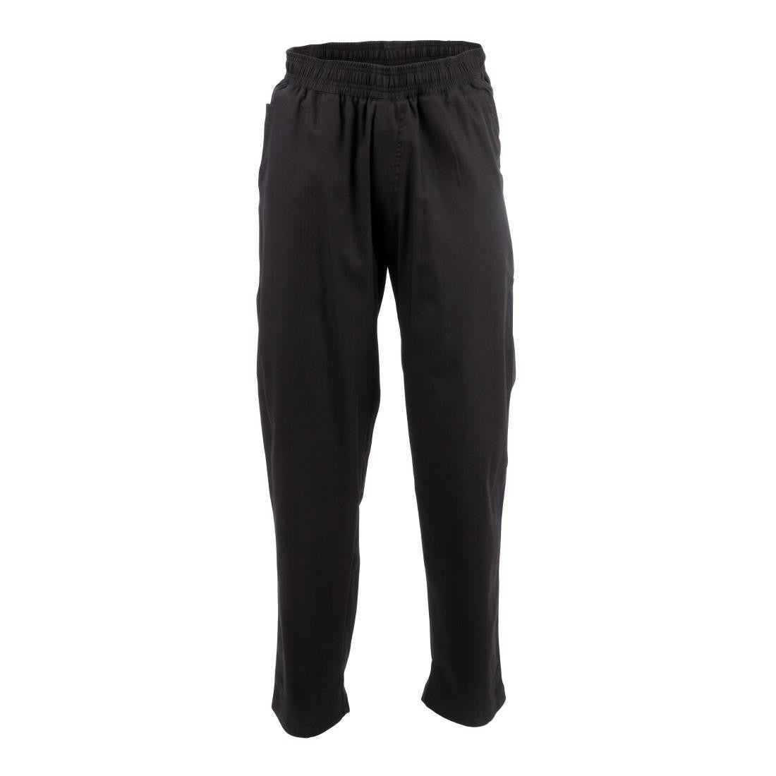 Chef Works Unisex Better Built Baggy Chefs Trousers Black 3XL A695-3XL