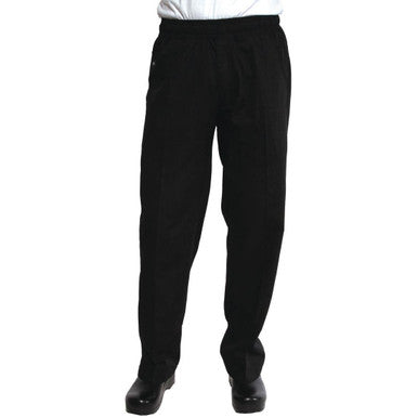 Chef Works Unisex Better Built Baggy Chefs Trousers Black XS A695-XS