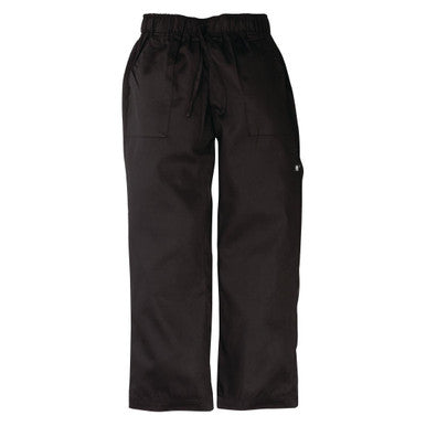 Chef Works Unisex Better Built Baggy Chefs Trousers Black 4XL A695-4XL
