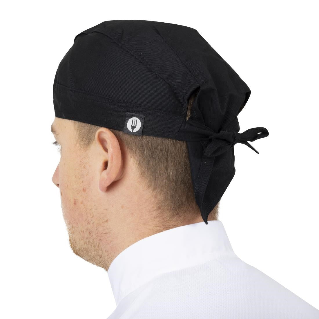 Chef Works Headwrap Black A702