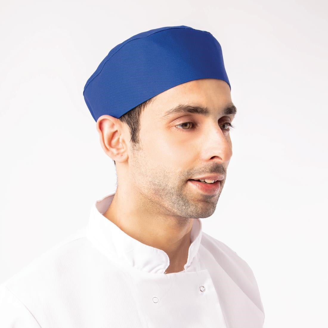 Whites Chefs Skull Cap Royal Blue A706
