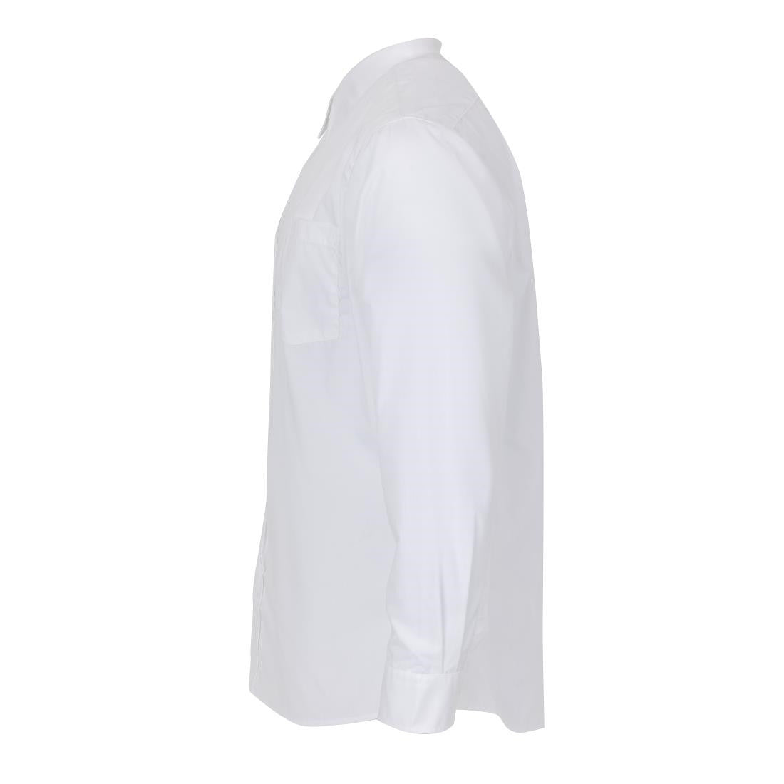 Chef Works Unisex Long Sleeve Shirt White L A730-L