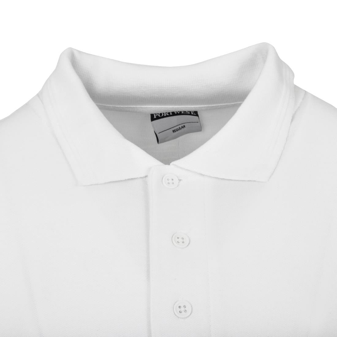 Polo Shirt White 2XL A734-2XL