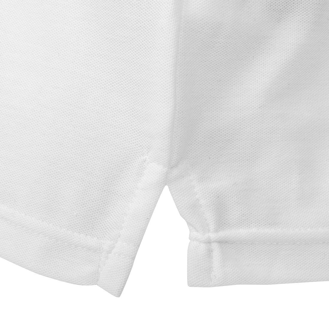 Unisex Polo Shirt White S A734-S