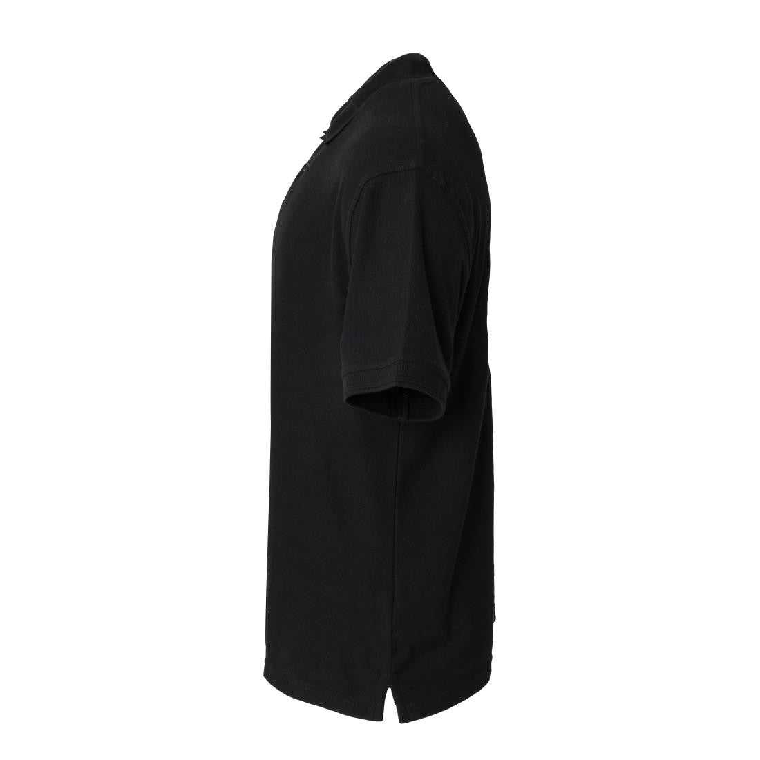 Portwest Unisex Polo Shirt Black L A735-L