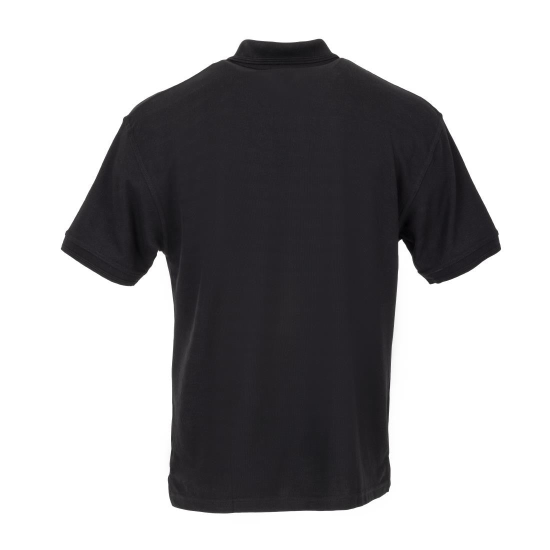 Portwest Unisex Polo Shirt Black L A735-L