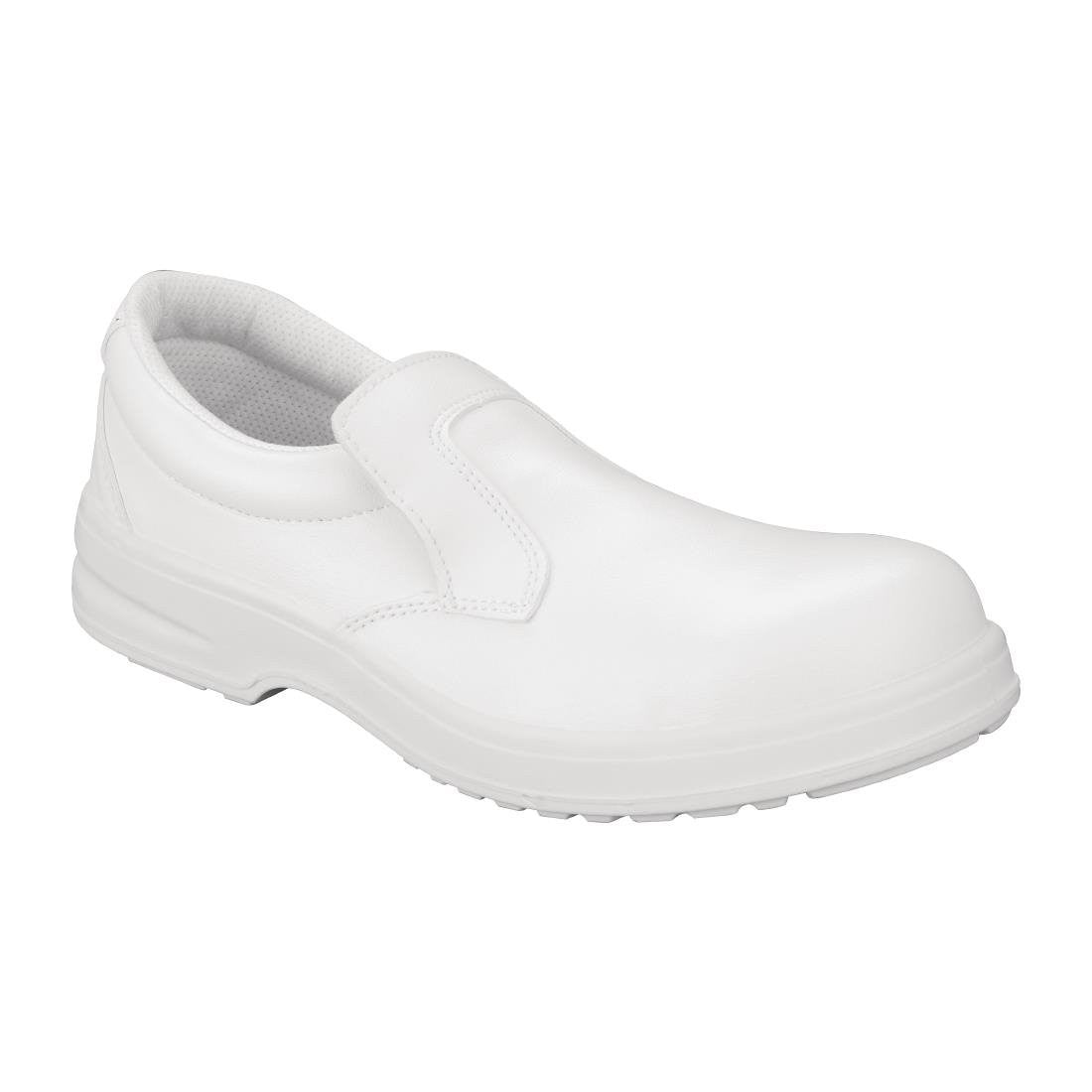 Lites Unisex Safety Slip On White Size 41 A801-41